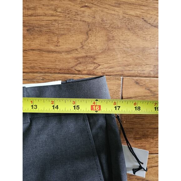 Ann Taylor Wool Blend Mid Rise Straight Leg Dress Pants Women's Size 10 NWT Gray - Picture 9 of 9